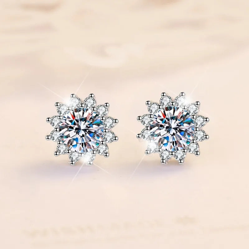 New 925 Sterling Silver Set High Quality Necklace Earring Ring Chain Fashion Jewelry For Women Wedding Birthday Gift